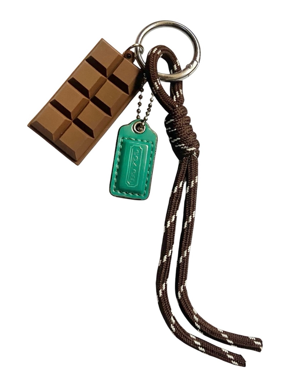 Coach Mint Chocolate Bag Charm